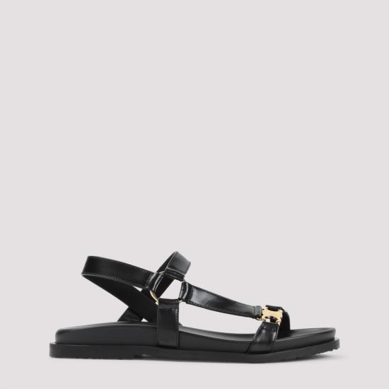 25FW 셀린느 샌들 362225042C Black - CELINE