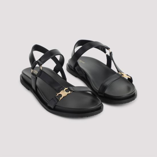 25FW 셀린느 샌들 362225042C Black - CELINE