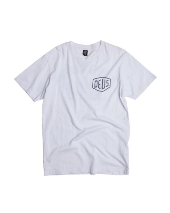 25SS 데우스 반팔 티셔츠 TDMW41808AWHT WHITE DOM