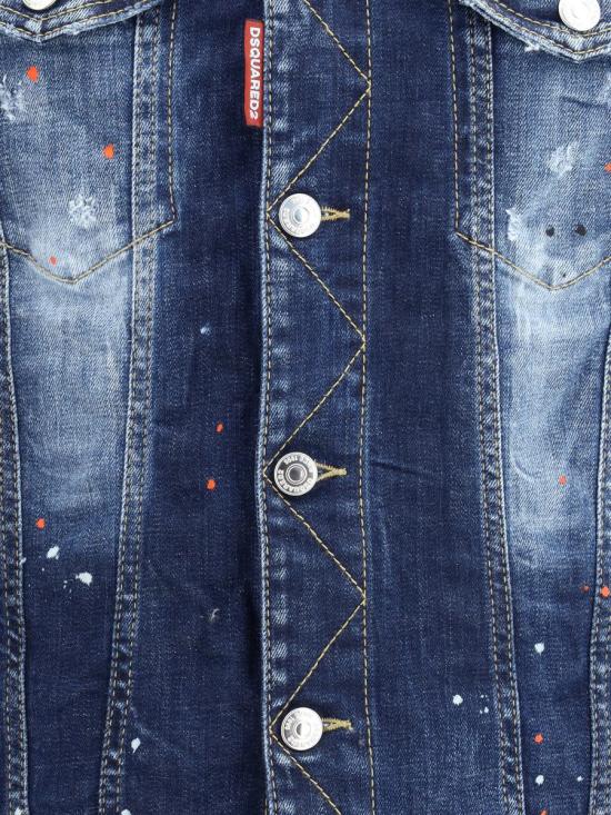 25FW 디스퀘어드2 데님 자켓 S74AM1601S30664470 DOM - DSQUARED2