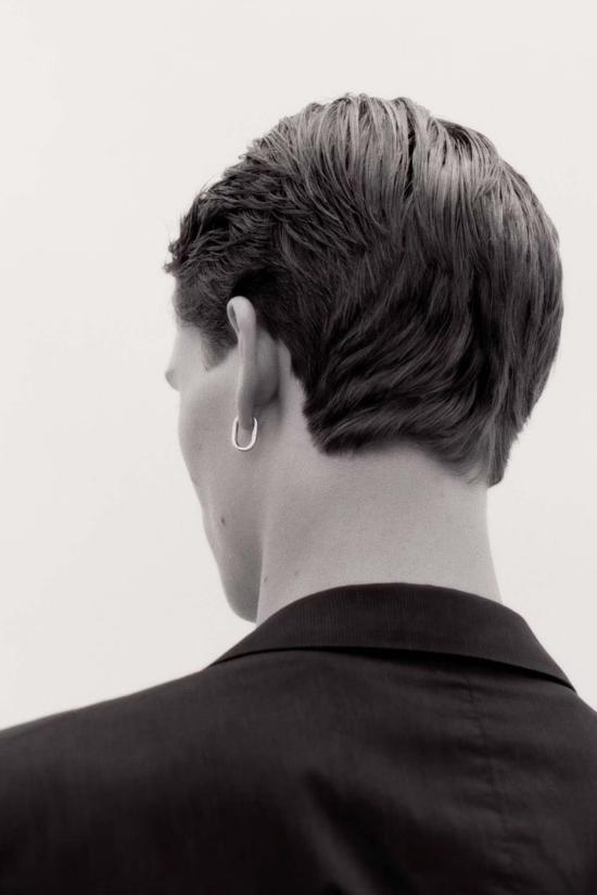  마리아 블랙 이어링 슬릭  실버 - MARIA BLACK