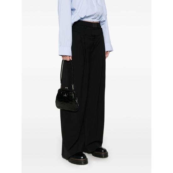 25FW 비비안웨스트우드 숄더백 4B01000AWL0098N401 BLACK DOM - VIVIENNE WESTWOOD