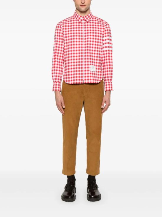 25FW 톰브라운 셔츠 MWL416AF0945 600 RED - THOM BROWNE