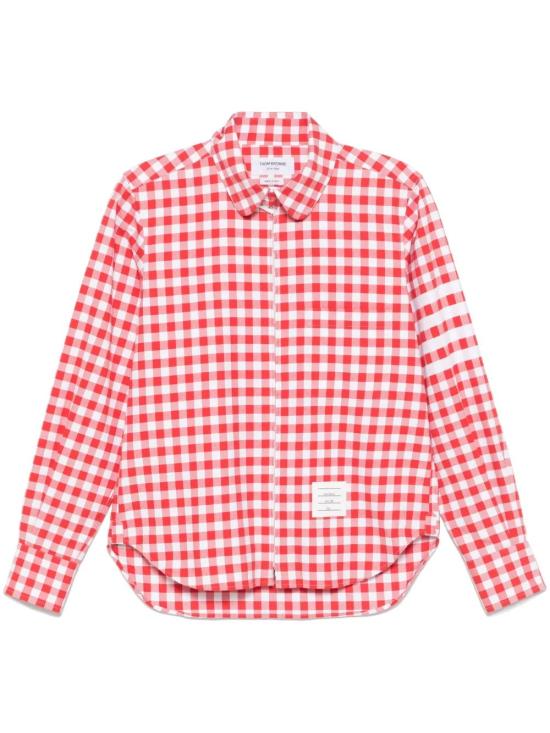 25FW 톰브라운 셔츠 MWL416AF0945 600 RED - THOM BROWNE