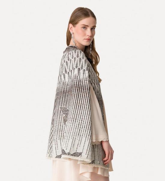  포르테포르테 코트 포르테 포르테 리벨 자카드 케이프 - FORTE FORTE