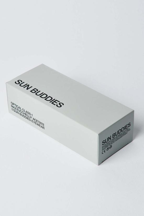  선 버디즈 안경 썬버디스 아세테이트 웨슬리 투명 그레이 - SUN BUDDIES