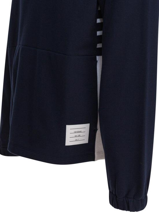 25FW 톰브라운 집업 니트 MJT503A 03037415 BLUE - THOM BROWNE