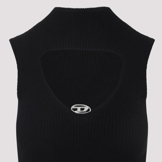 25FW 디젤 숏 원피스 A19667 0PLBF 9XX BLACK - DIESEL