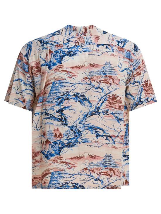 25FW 선서프 반팔 셔츠 SS39422 138 LIGHT BLUE - SUN SURF