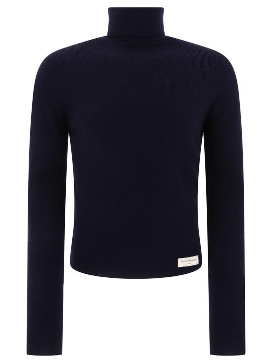 24FW 발망 터틀넥 DH1KH017KE93 6AE BLUE