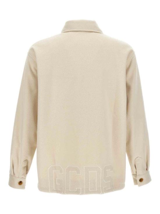  지씨디에스 자켓 FW23M23048166 White - GCDS