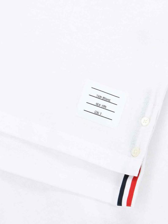 24FW 톰브라운 폴로 티셔츠 MJP193AJ0129100 White - THOM BROWNE