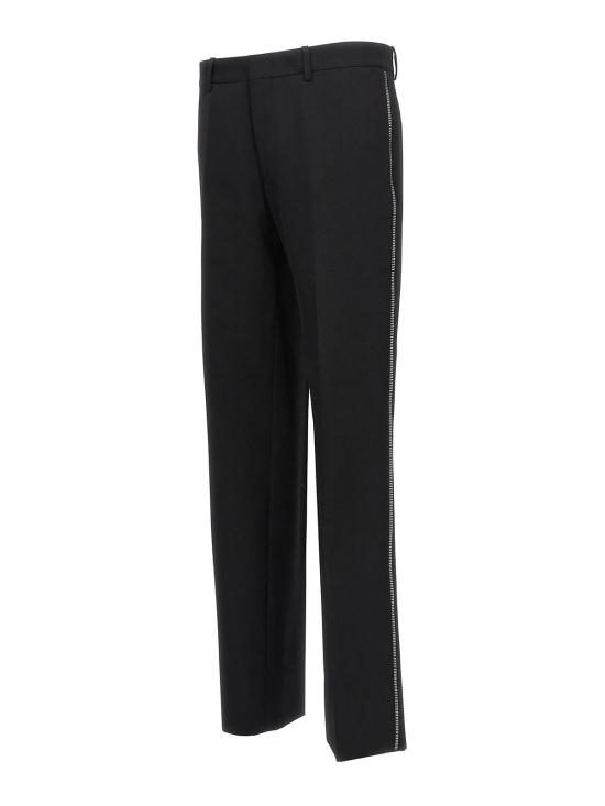  오프화이트 트레이닝/조거 팬츠 OMCO023F23FAB0011010 Black - OFF WHITE