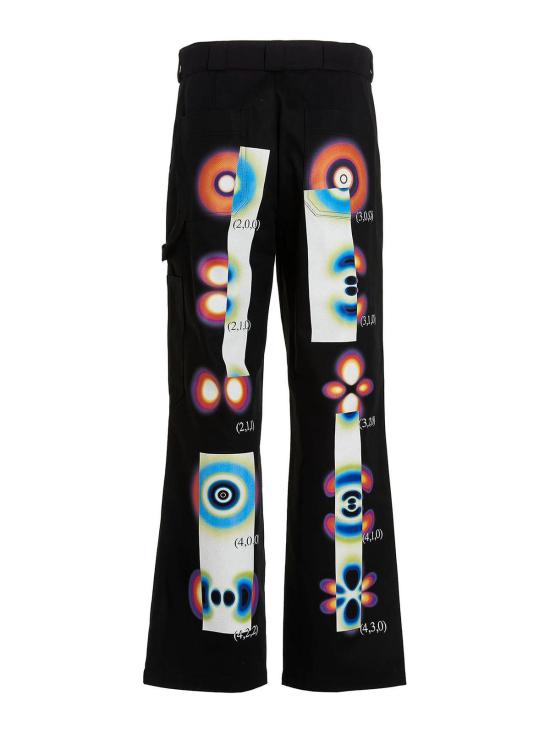  미스치프리퍼블릭 스트레이트 팬츠 33MSFP002S922690399 Black - MSFTSREP