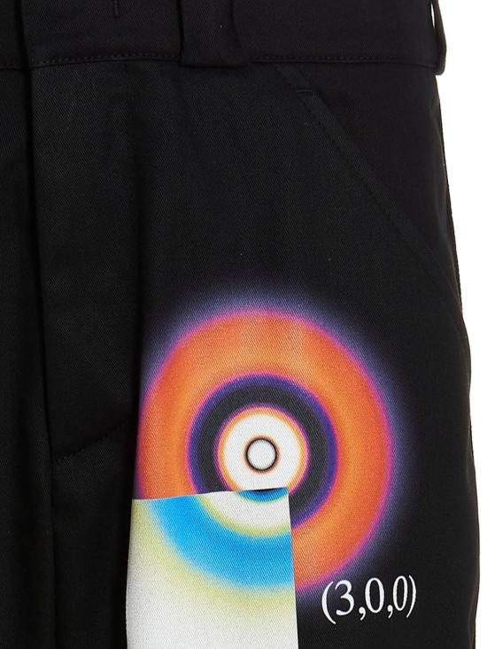  미스치프리퍼블릭 스트레이트 팬츠 33MSFP002S922690399 Black - MSFTSREP