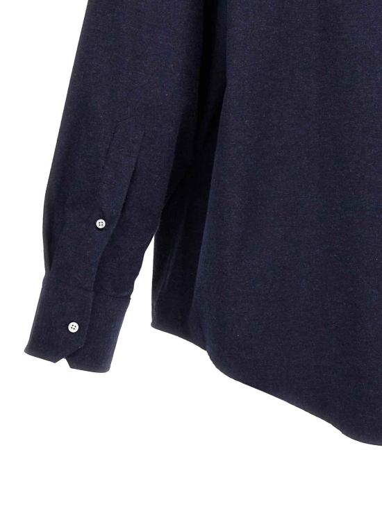 25FW 톰브라운 긴팔 셔츠 MWL407CF0351415 Blue - THOM BROWNE