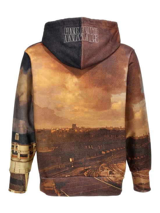  언더커버 후드 티셔츠 UC1C4803BLACKBASE Multicolour - UNDERCOVER