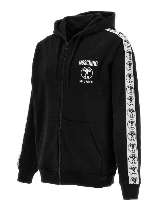  모스키노 후드 티셔츠 172470281555 Black - MOSCHINO