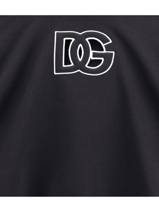 25FW 돌체앤가바나 후드 티셔츠 F9S47ZGDC9Y N0000 BLACK - DOLCE & GABBANA