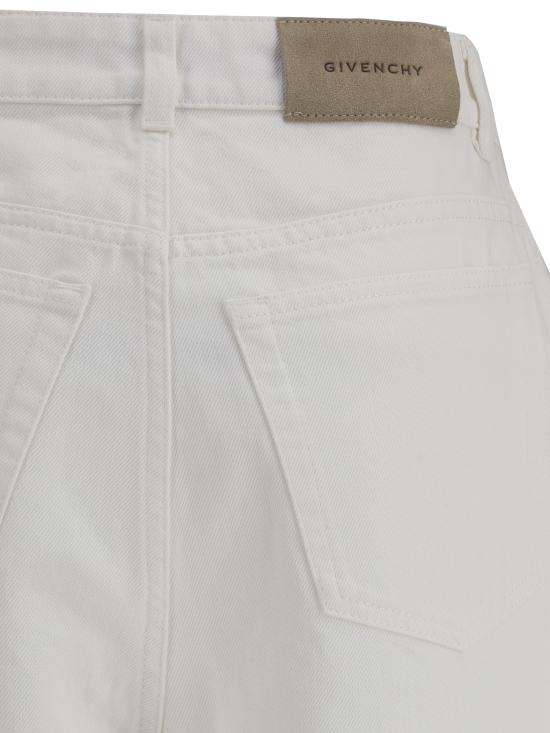 25FW 지방시 데님 팬츠 BW517J516T 130 WHITE - GIVENCHY