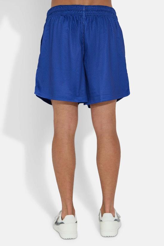  블루&크림 숏팬츠 뉴욕 자이언츠 메시 반바지 - BLUE&CREAM