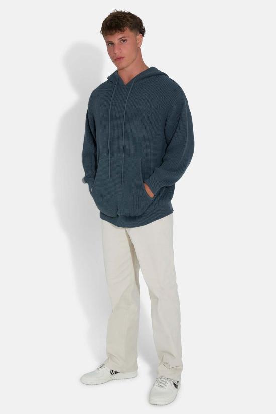  블루&크림 데님 팬츠 M25 B3880 AS SHOWN - BLUE&CREAM