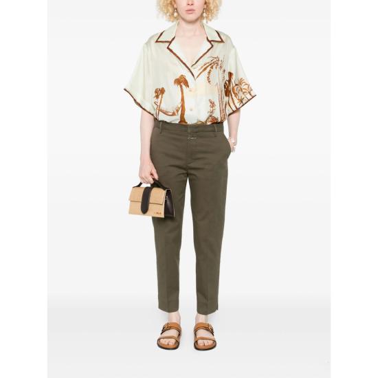 25FW 클로즈드 크롭 팬츠 C21594 30U 20 681 GREEN - CLOSED