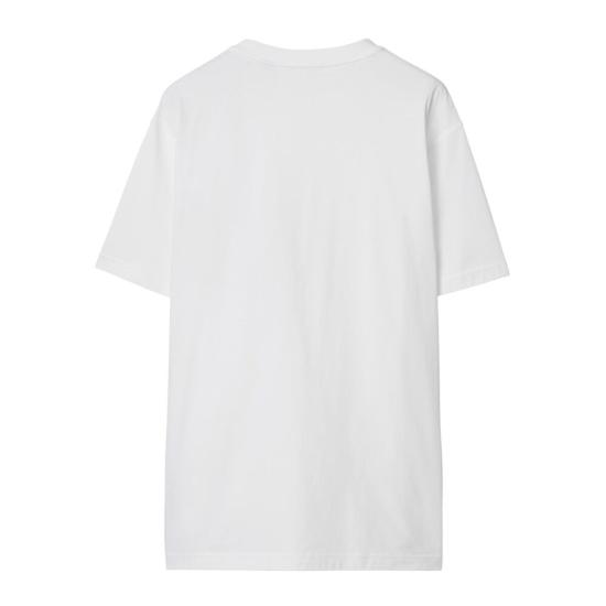 25FW 버버리 체크 포켓 티셔츠 8103971 CARRICK A1464 WHITE - BURBERRY