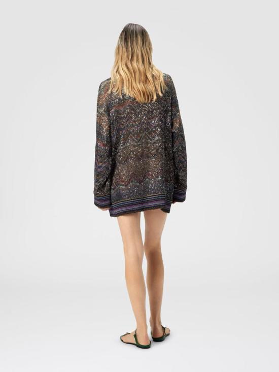 25FW 미소니 가디건 DS25WM0TBC005GS91P6 MULTICOLOUR - MISSONI