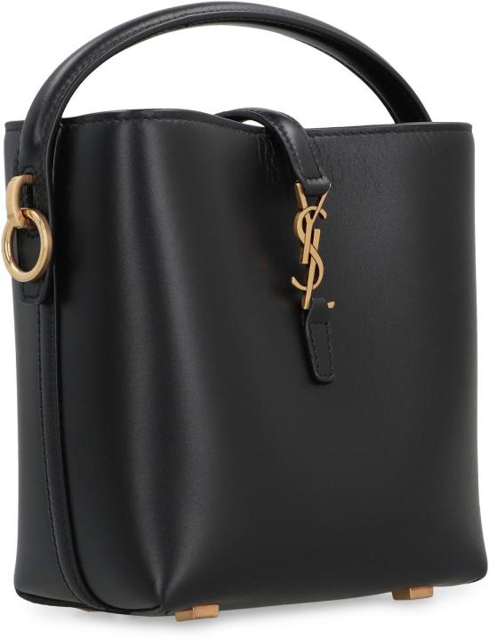  생로랑 토트백 7658702R20W 1000 Black - SAINT LAURENT