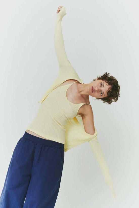  파이드 미 나우 가디건 지금 찾아보세요 가벼운 무게의 베리 리브 니트 카디건