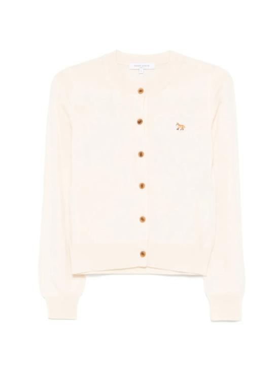 25FW 메종키츠네 베이비 폭스 메리노 레귤러 가디건 PW00502KT1181 0306 Pink