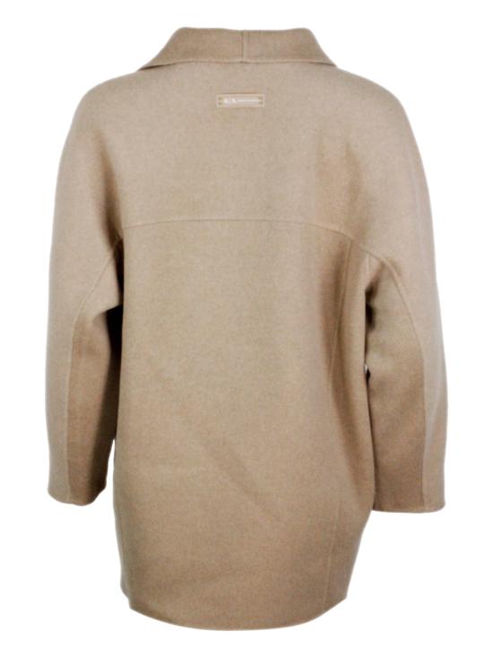 25FW 알마니 코트 XW000715AF162161 U1051 Sand - ARMANI