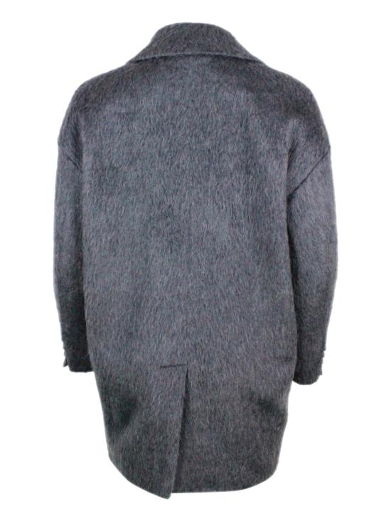 25FW 발바 코트 AMELIE 52120 01 Grey - BARBA