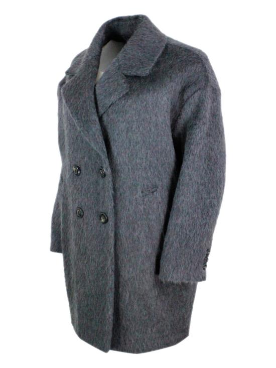 25FW 발바 코트 AMELIE 52120 01 Grey - BARBA