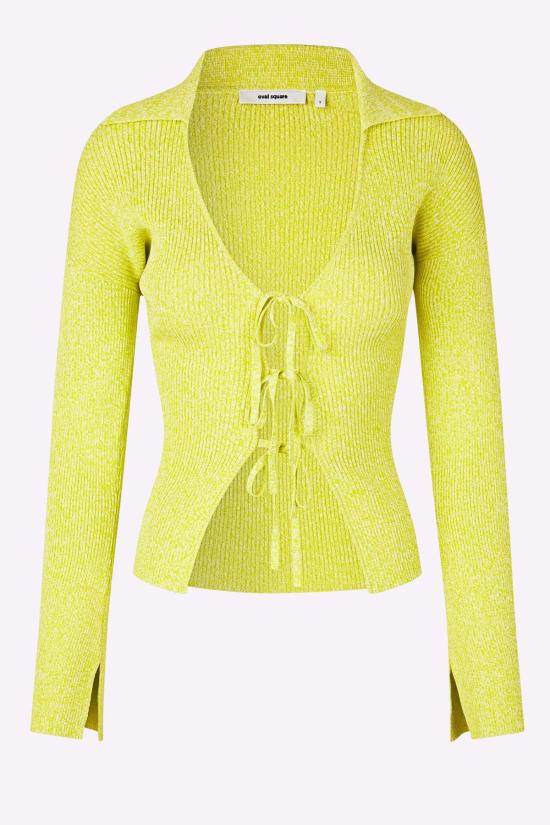  오벌 스퀘어 가디건 아델 카디건 - OVAL SQUARE