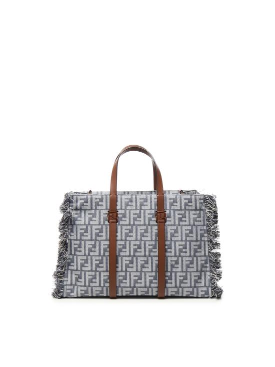 25FW 펜디 토트백 8BH435 AUT4F1SXQ Blue camel - FENDI