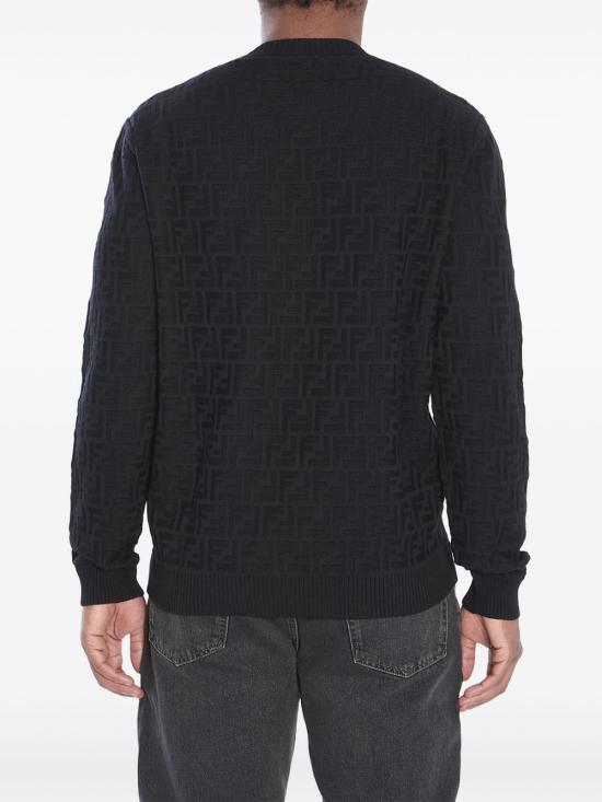 25FW 펜디 스웨터 FZX091AUW0 F0QA1 Black - FENDI