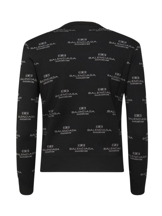 25FW 발렌시아가 스웨터 812576 T17241269 Black - BALENCIAGA