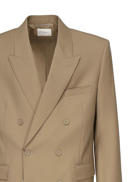 25SS 생로랑 수트 자켓 816394 Y405W7557 Beige - SAINT LAURENT
