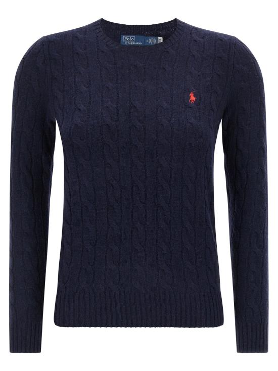 25FW 폴로 랄프로렌 폴로 자수 케이블 니트 스웨터  211971865003
