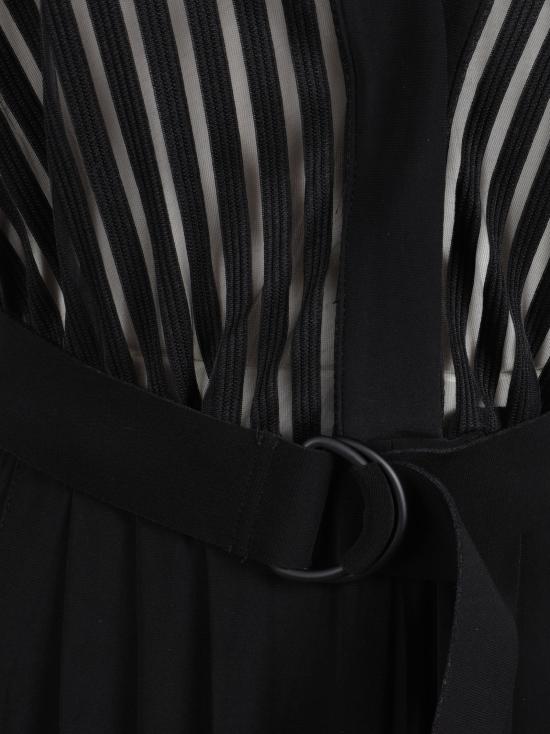 25FW 노마카말리 점프수트 KK225JLSQ45001 BLACK Black - NORMA KAMALI