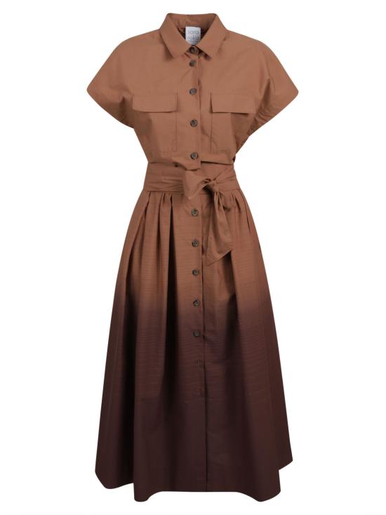 25SS 사라로카 미디 원피스 LAURANCE65 979 Brown
