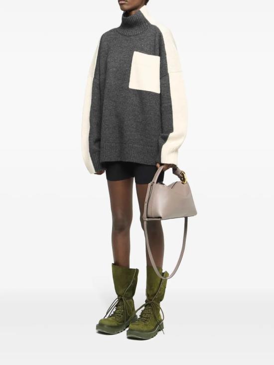 25FW JW앤더슨 터틀넥 KW1402YN0367929 Gray - JW ANDERSON