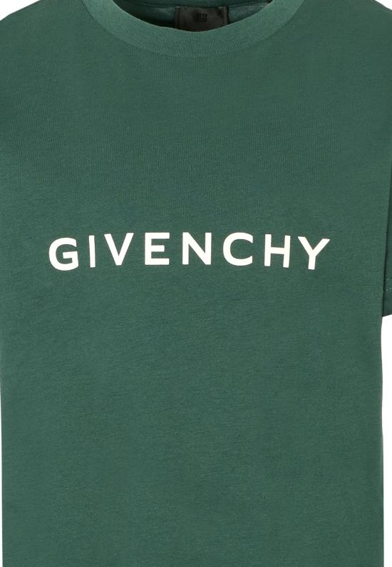 25FW [키즈] 지방시 티셔츠 H30952 672 GREEN - GIVENCHY