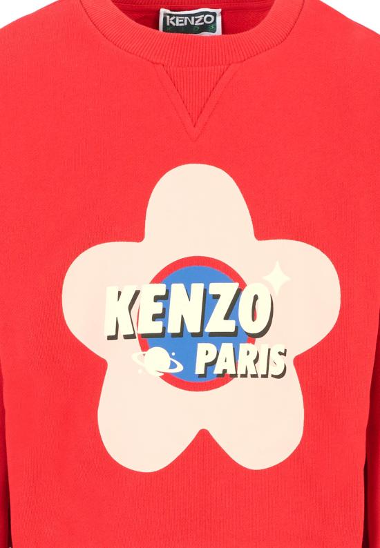 25FW [키즈] 겐조 니트/스웻셔츠 K61357 968 RED - KENZO