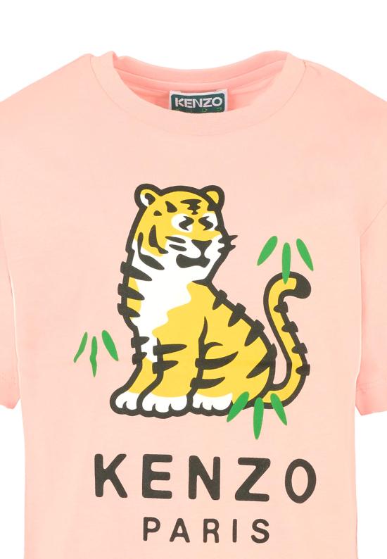 25FW [키즈] 겐조 티셔츠 K61379 47H PINK - KENZO
