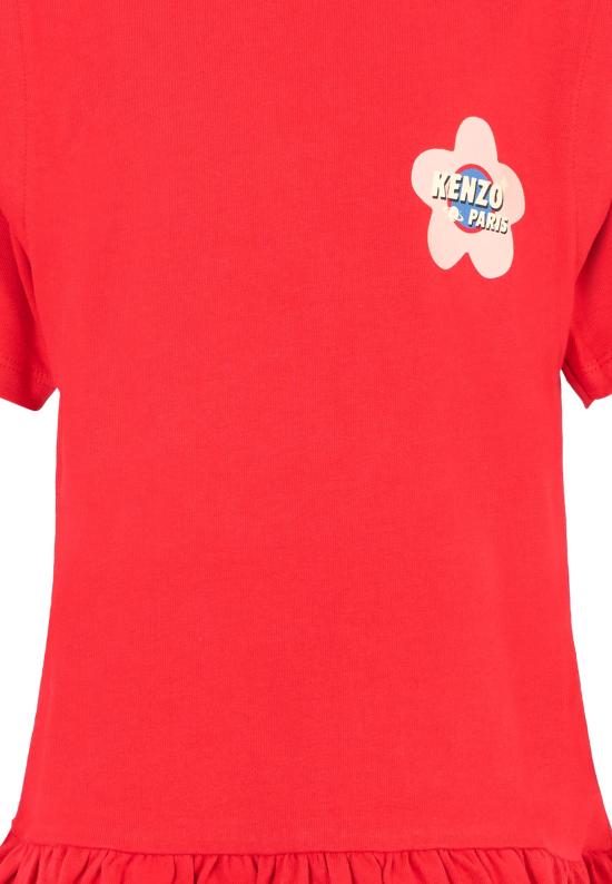 25FW [키즈] 겐조 원피스 K61345 968 RED - KENZO