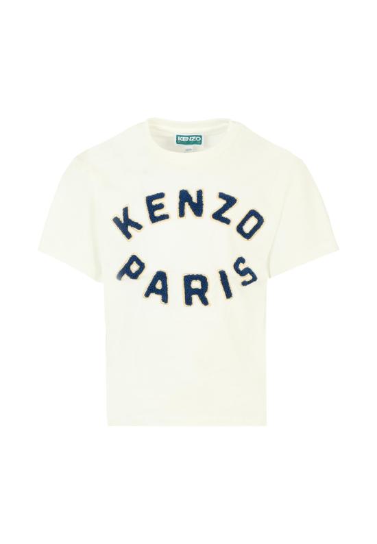 25FW [키즈] 겐조 티셔츠 K61508 117 IVORY