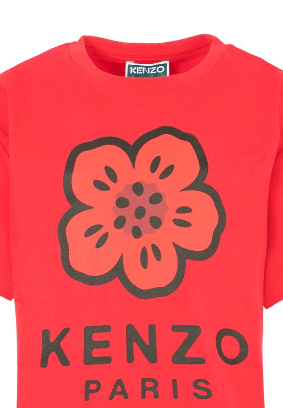 25FW [키즈] 겐조 티셔츠 K61507 968 RED - KENZO